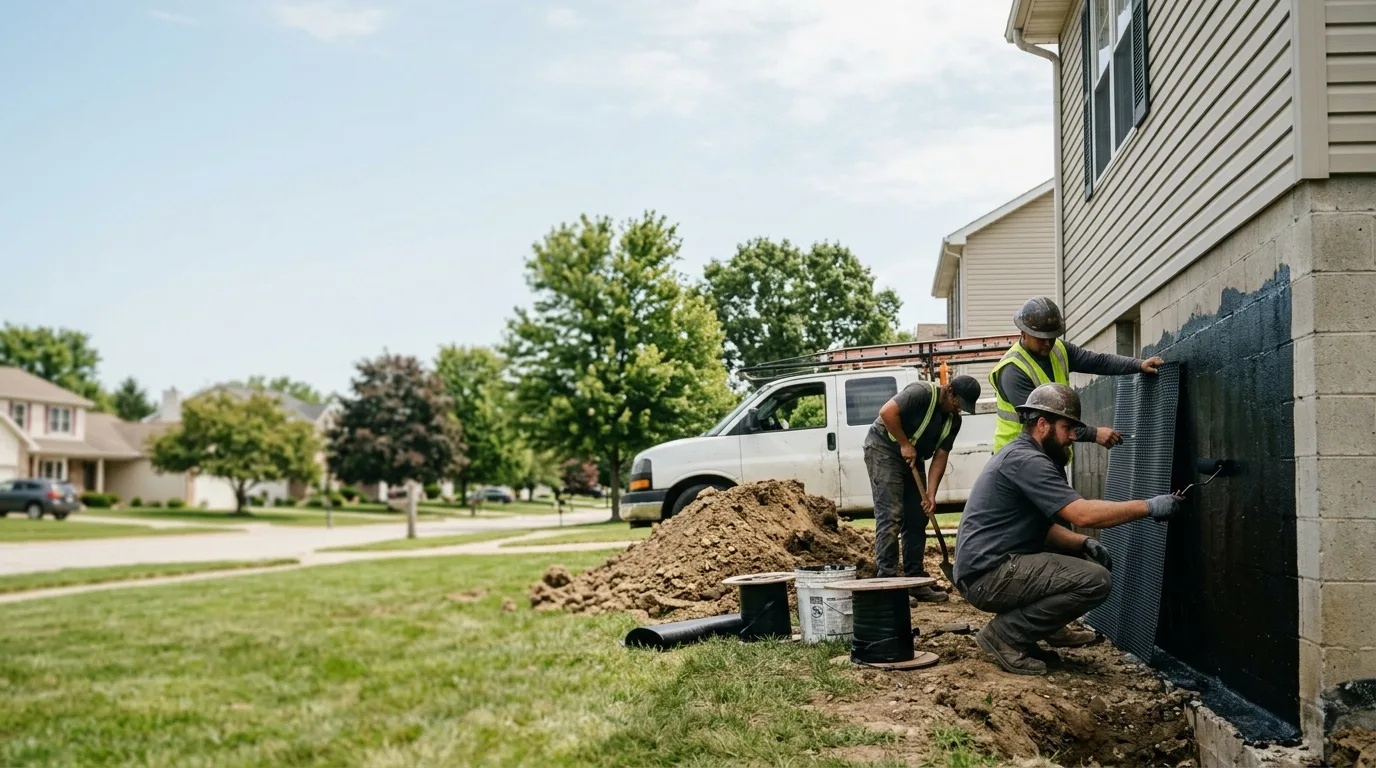 Basement Waterproofing in Bourneville, OH near me